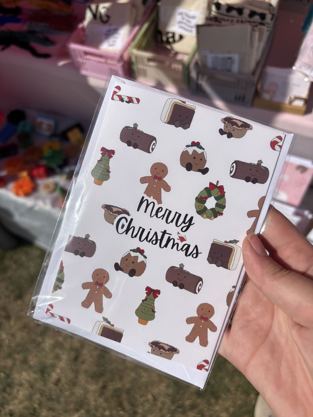 JellyCat 'Merry Christmas' Card