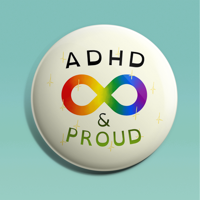 ADHD Pride Badge