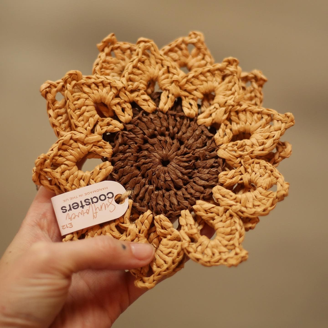 Sunflower Coaster