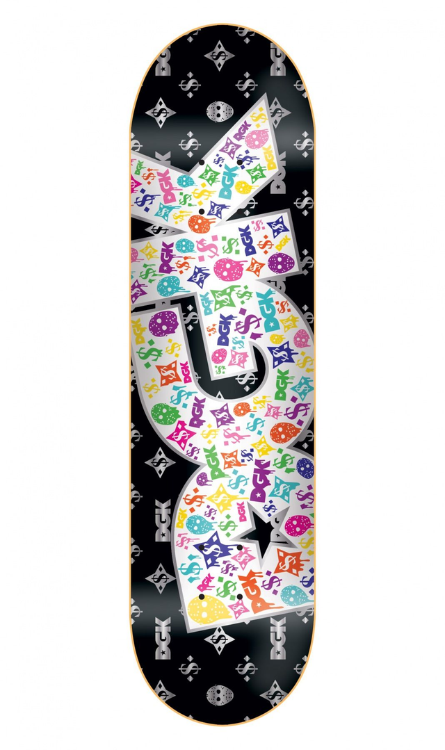 DGK Skateboards DGK GRAIL FOIL DECK  8.38"