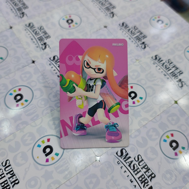 Tarjeta Amiibo Inkling / Smash Bros