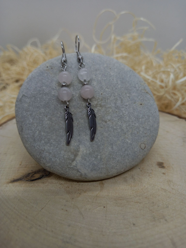 Boucles d'oreilles "Amour de soi"
