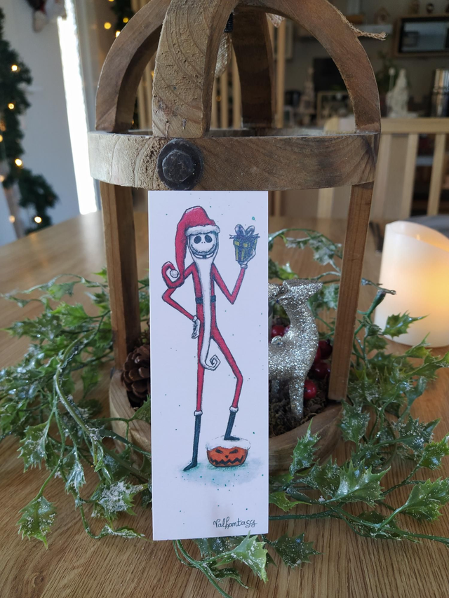 Marque Pages "Mister Jack", 5 x 15cm