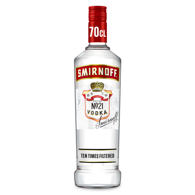 Smironoff Red Vodka 70cl