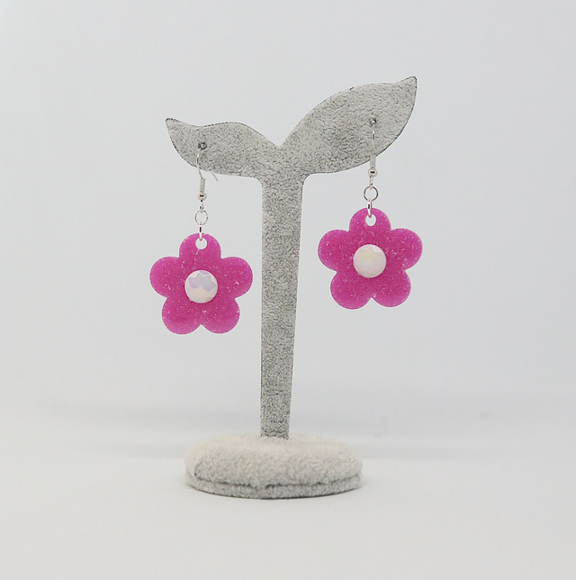 Boucles d'oreilles Fleurs