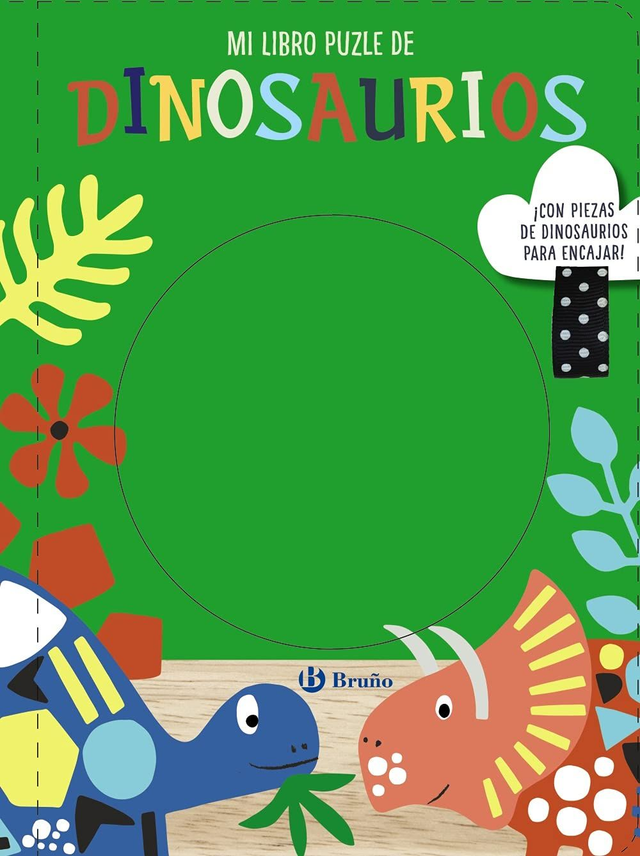 Mi libro puzzle de dinosaurios - VV.AA.