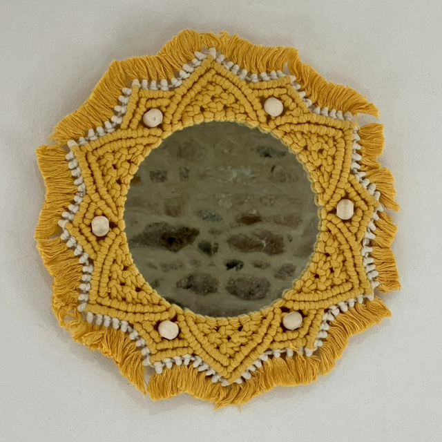 Mandala jaune 