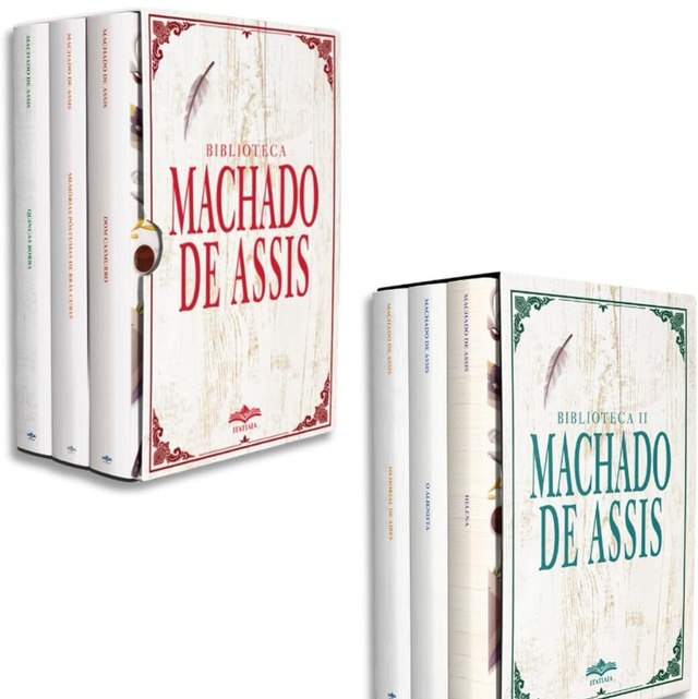 Combo Biblioteca Machado de Assis - Kit com 2 Boxes