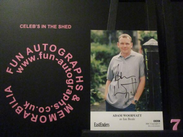 Adam Woodyatt (Ian Beale) Authentic Autographed EastEnders 6x4 Cast Card (7)