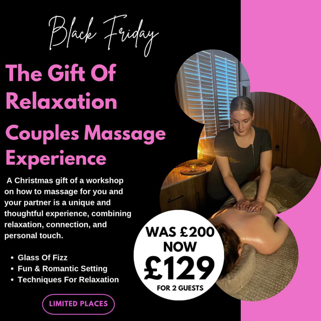 Couples Massage Experience on Saturday 15th February 2025