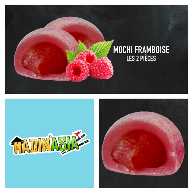 Mochi Framboise, les 2 Pièces