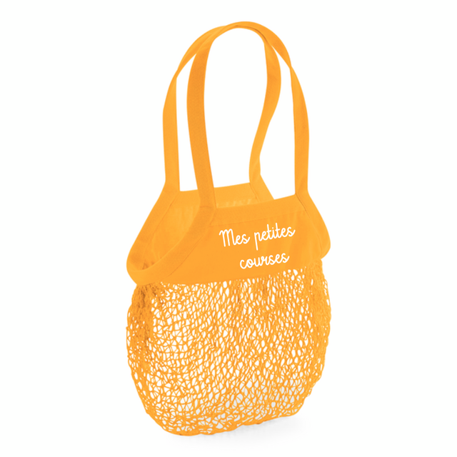 Sac filet à provisions &quot;Mes petites courses&quot;