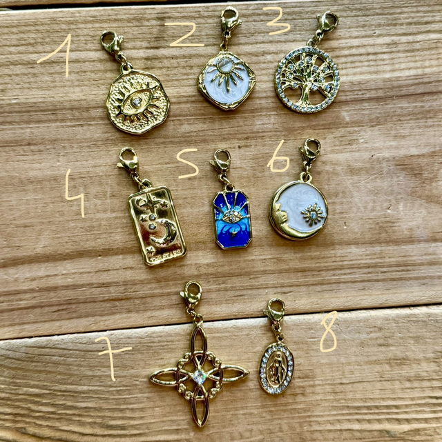 Breloques acier inoxydable 