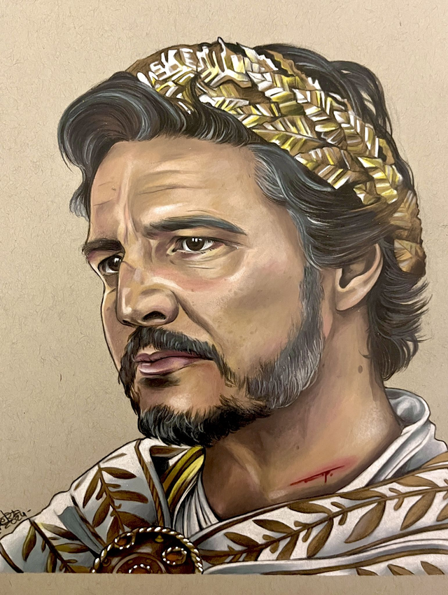 Pedro Pascal Marcus Acacius Print