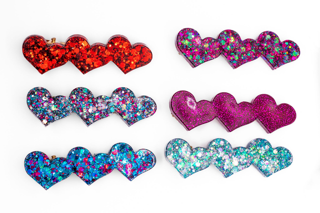 Barrette Coeurs