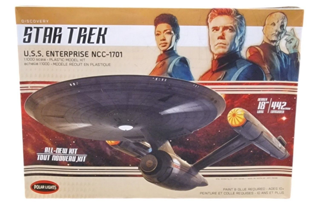 Star Trek Discovery U.S.S. Enterprise NCC-1701 1/1000 scale model kit