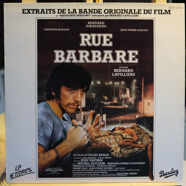 Rue barbare - B.O du film de B.Lavilliers