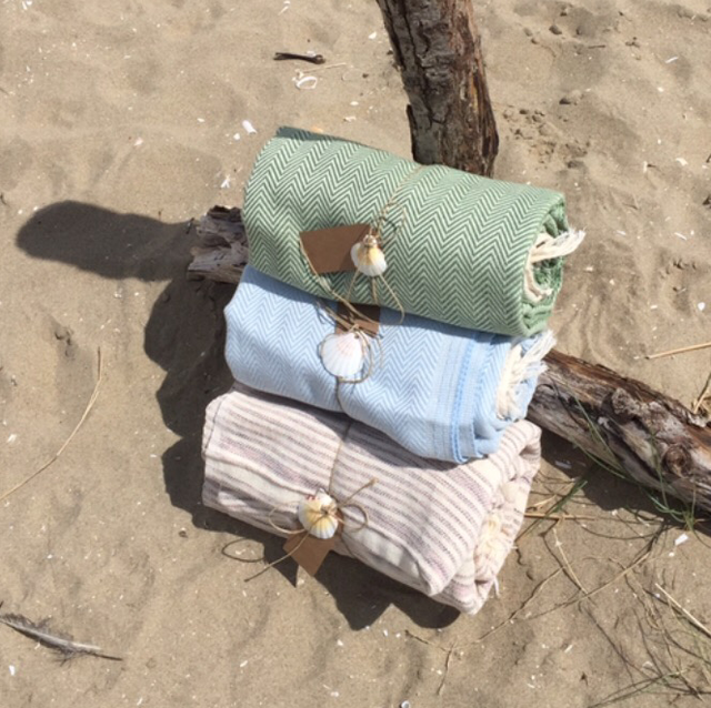 Hamman doek licht blauw 100% katoen