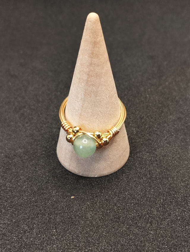 Bague en aventurine