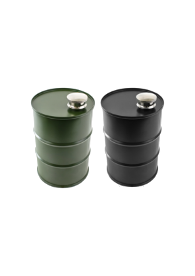 25oz - Oil Drum Hip Flask