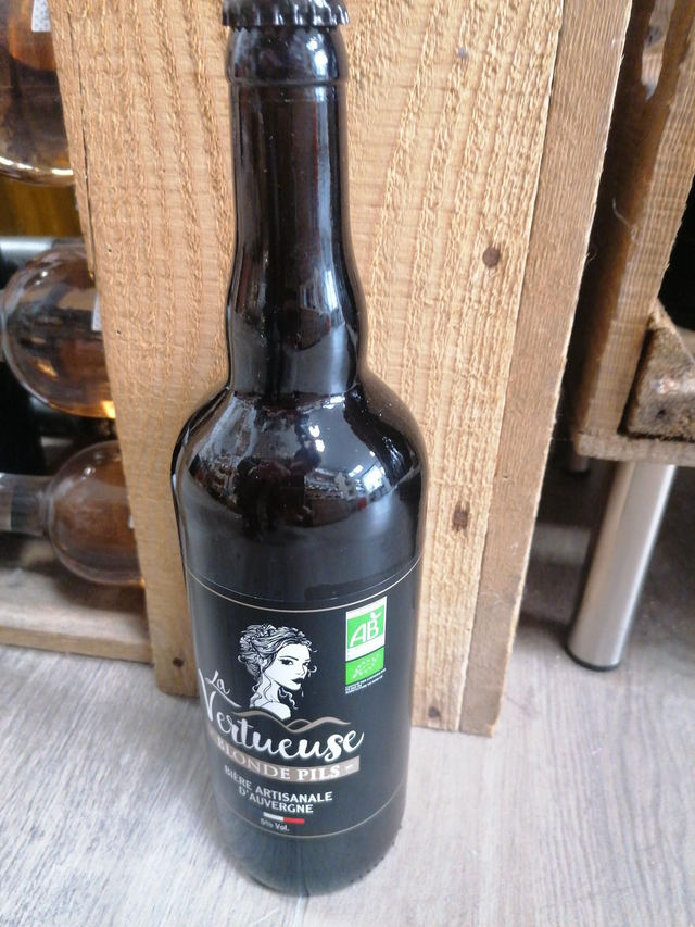 Grande bière blonde la Vertueuse 