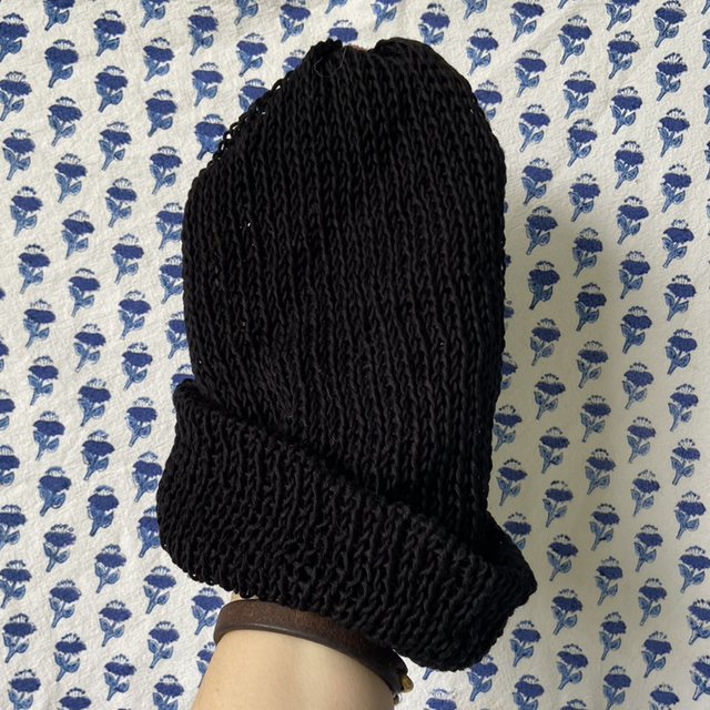 Black Cotton Beanies