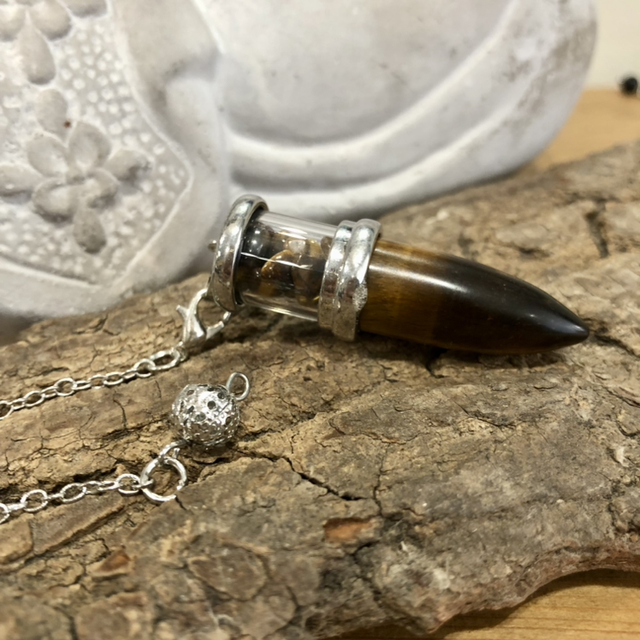 Pendule Oeil du Tigre 