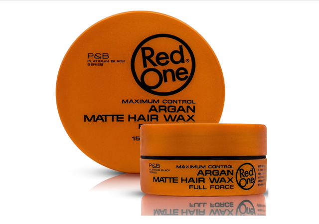  Red One : Argan Matte Hair Wax 5oz