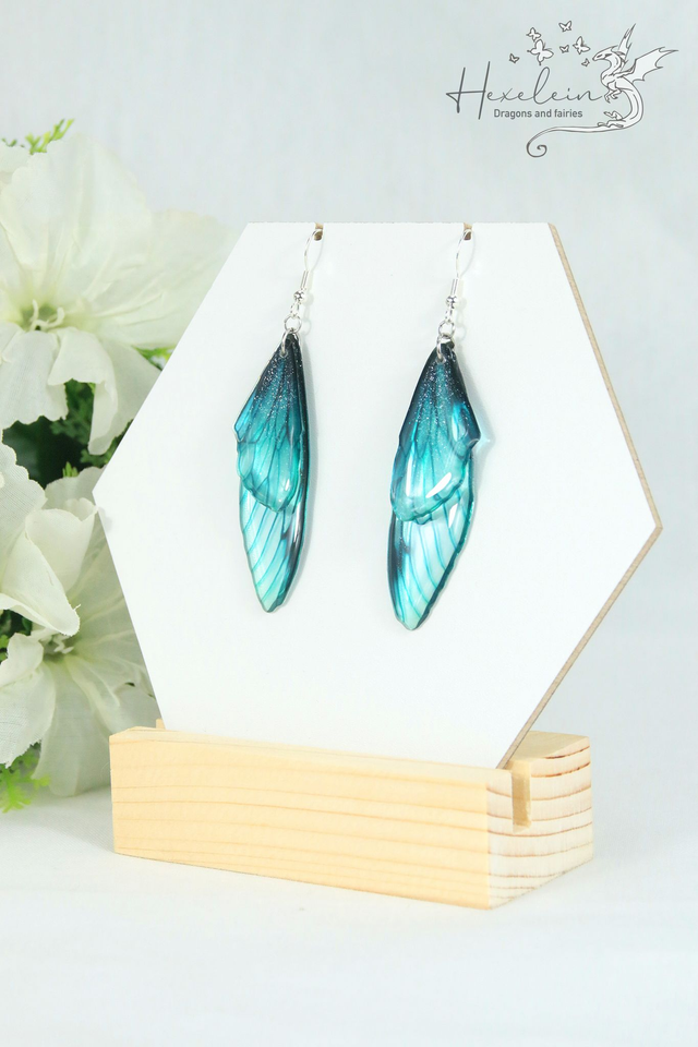 Sea Spirit Fairy Wings Earrings