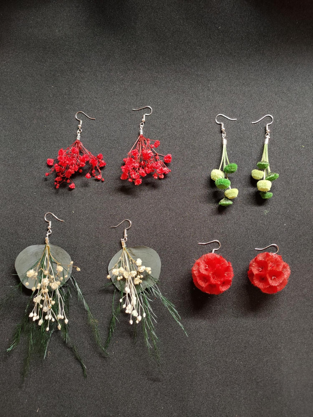 Les boucles d'oreilles 
