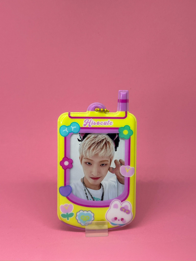 Phone photocard holder