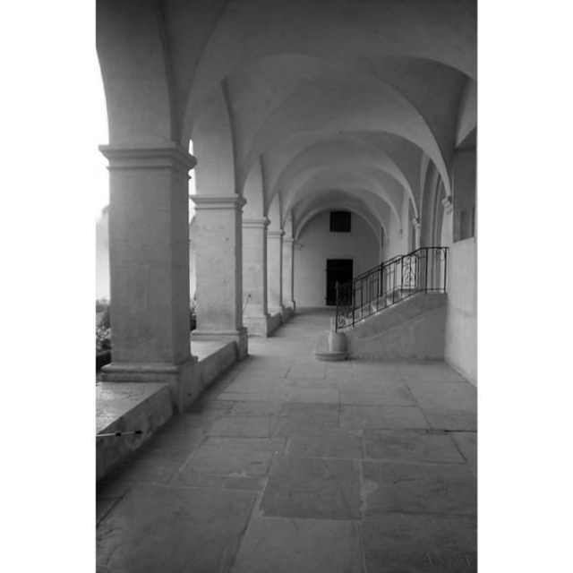 Cloître 40cm x 50cm  limité à 15 expl Argentique