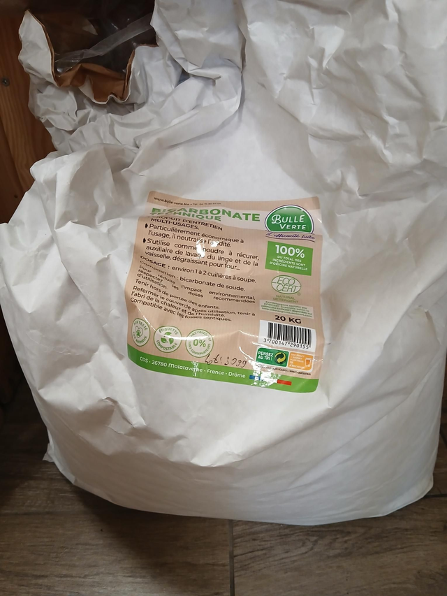 Bicarbonate en vrac prix pour 100g