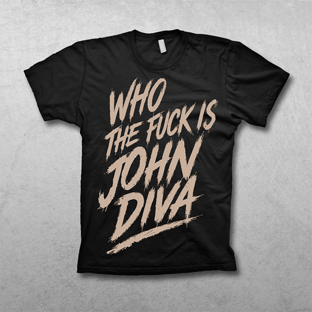 Who The Fuck Is John Diva - Shirt (black)