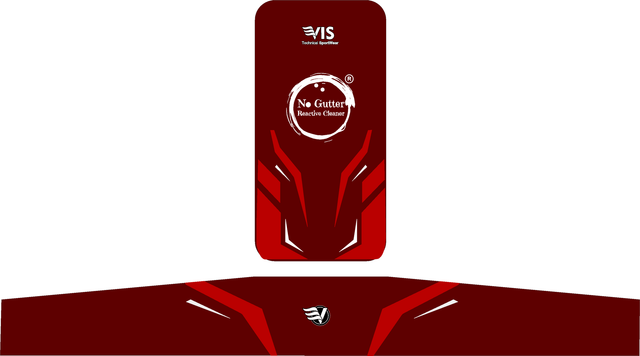 Rucksack/Schuhfach  für No Gutter 2 und 3-Ball-Roller(auch mit Namen) Red Design