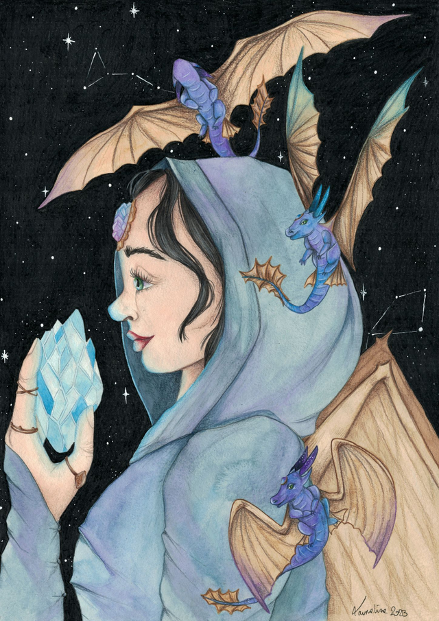 Poster " Jaspe dragon "