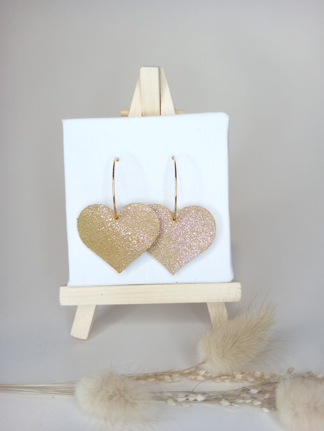 Boucles d'oreilles "Coeurista"