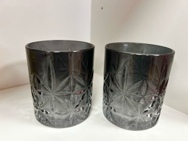 Bicchiere acqua 285 ml,colore grigio