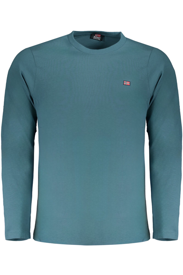 NORWAY 1963 T-SHIRT MANICHE LUNGHE UOMO VERDE