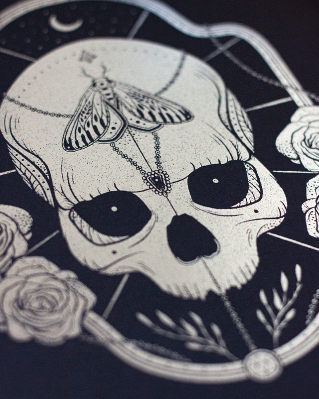 _A4-A5 / Memento mori argenté / Série limitée