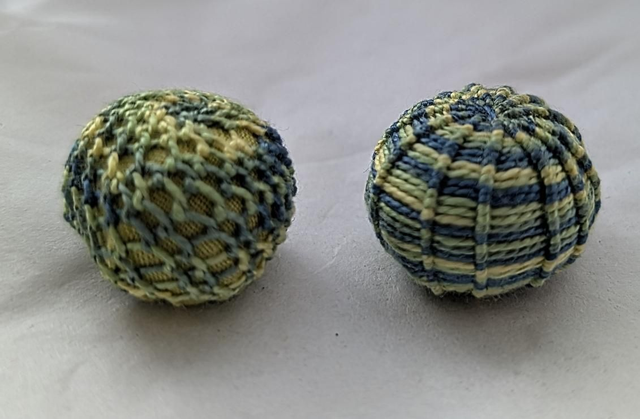 Dorset Knob and Grindle Button kit yellow/green 