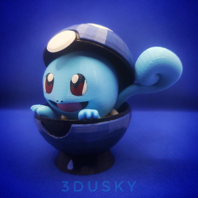 Squirtle en Buceo Ball - Pokémon