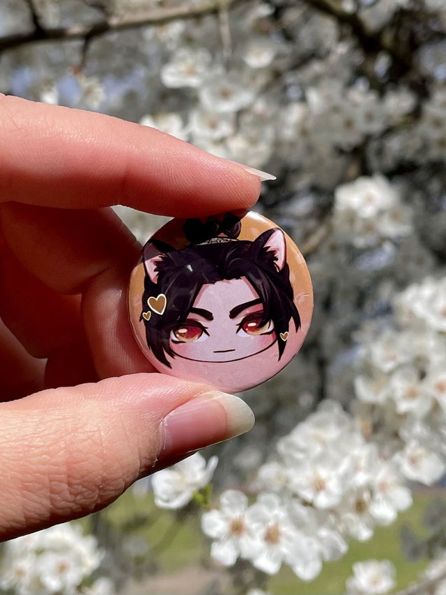 Feng Xin TGCF Button Pin  