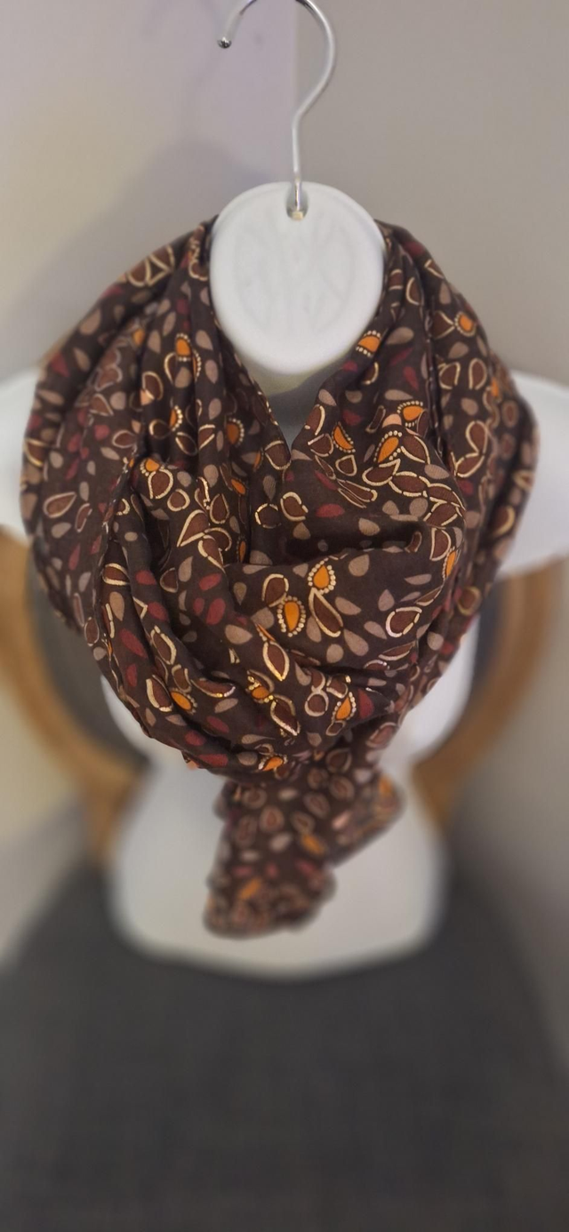 Foulard rectangulaire automnale 