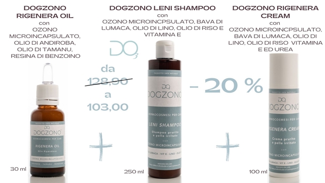 RIGENERA OIL + LENI SHAMPOO + RIGENERA CREAM