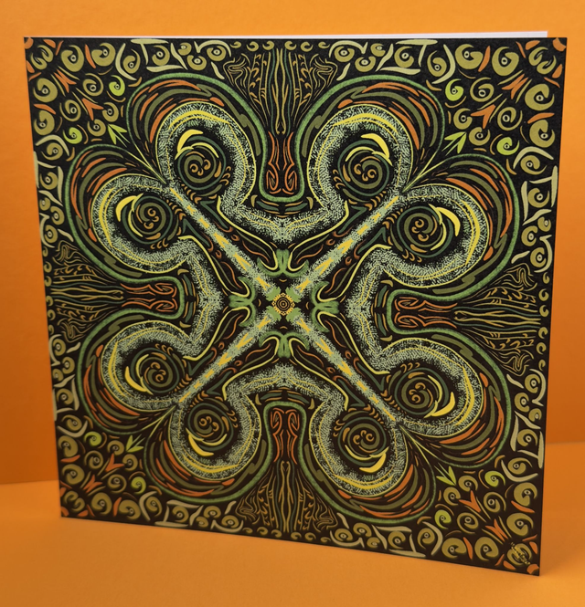 dio vede e provvede 3 - karte mit einlageblatt und couvert