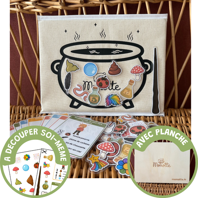 POTION DES EMOTIONS (avec planche - à découper)