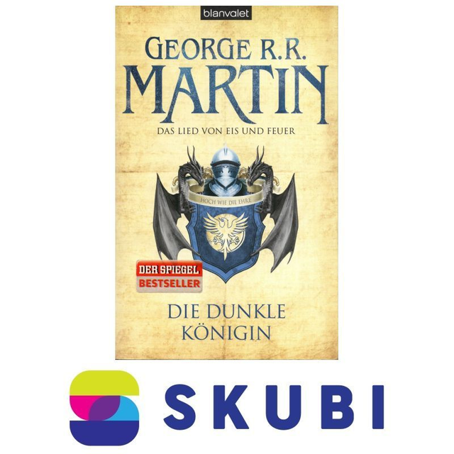 Kniha v němčině - Die dunkle Königin - Das Lied Von Eis Und Feuer - George R.R. Martin - 9783442268603
