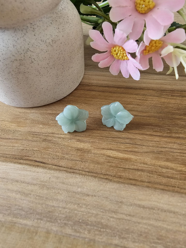 💜fleur Sauvage -"Jardin Secret"– L’éclat floral au creux de l’oreille 💜