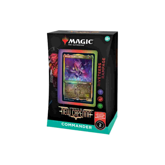 Streets of New Capenna "Riveteers Rampage" Commander Deck English - Magic the Gathering  